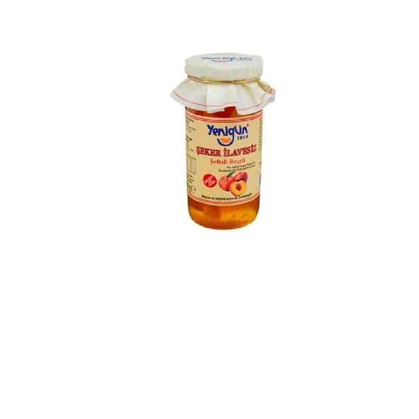 Yenigün Şekersiz Şeftali Reçeli 290 gr - 1