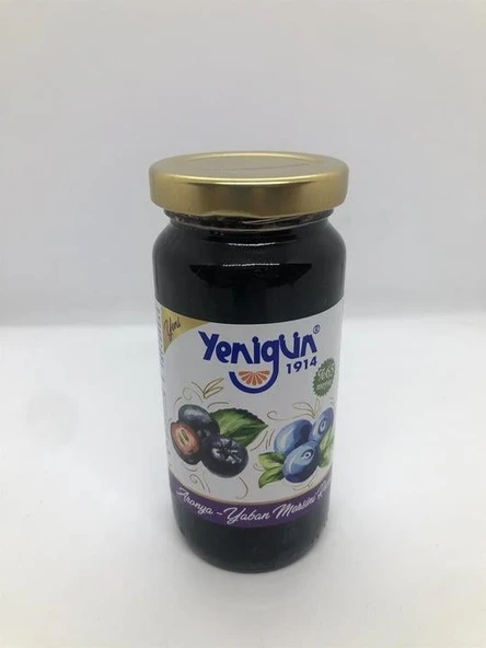 Yenigün Şekersiz Yaban Mersini Reçeli 290 gr