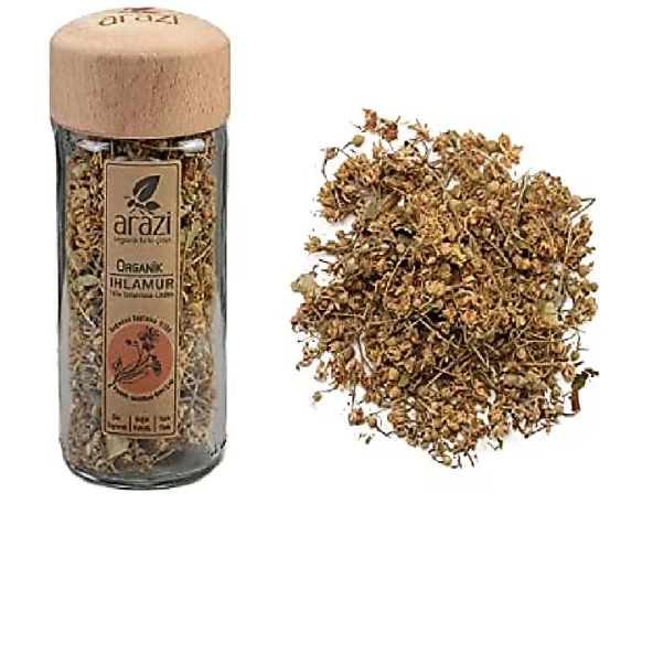 Arazi Organik Cam Kavanoz Ihlamur Çayı 20 gr - 1