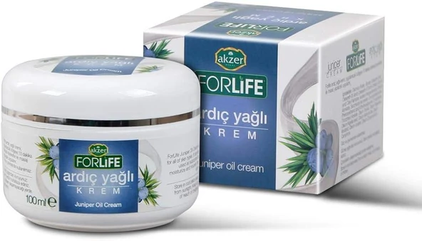 Akzer Forlife Ak Söğüt Ekstraktlı Ardıç Yağlı Masaj Kremi 100 ml