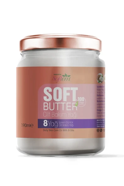 Softem Softbutter Cilt Bakım Yağı 190 ml
