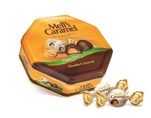 Mells Caramel Kare Kutu 500 gr - 1