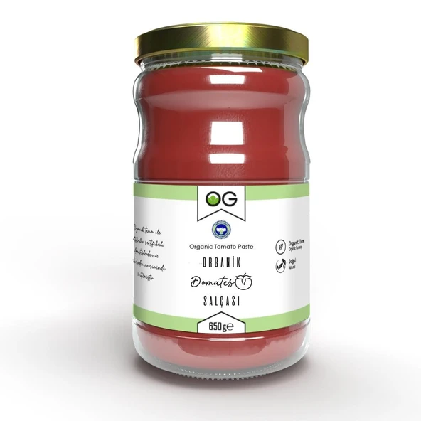 Og Organik Domates Salçası 650 gr