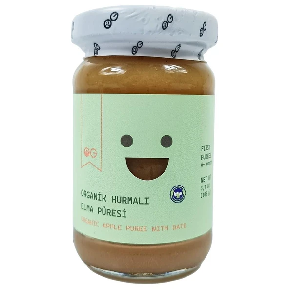OG Organik Hurmalı Elma Püresi 105 gr