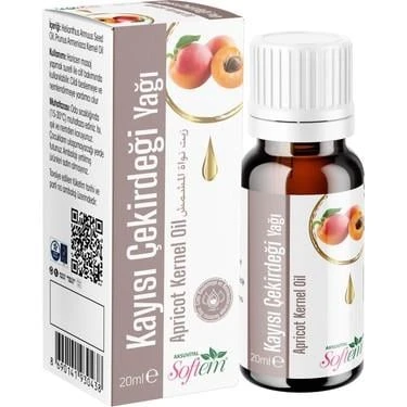 Softem Kayısı Çekirdeği Yağı 20 ml ürün görseli 1