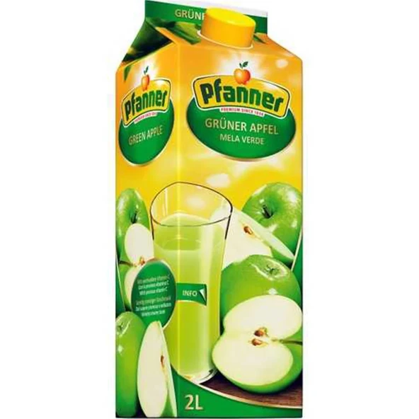 Pfanner Yeşil Elmalı İçecek 200 ml