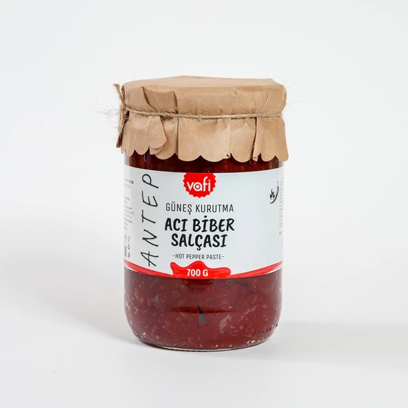 Antep Güneş Kurutma Acı Biber Salçası