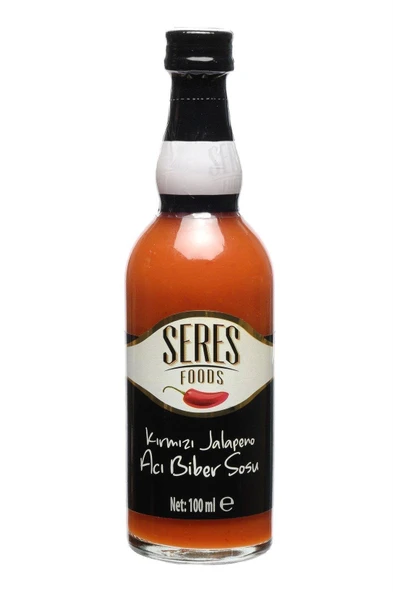 Seres Foods Kırmızı Jalapeno Acı Biber Sosu 100 gr