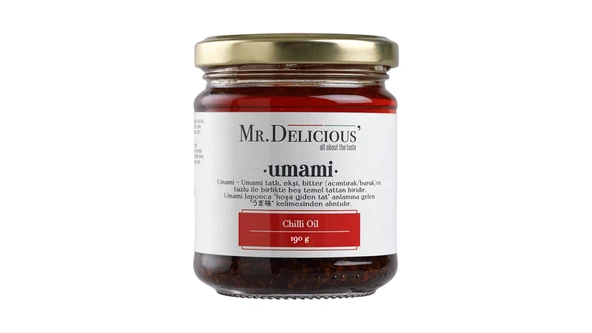 Mr. Delicious Chilli Oil 190 gr