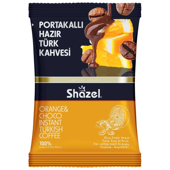 Shazel Hazır Portakallı Türk Kahvesi 100 gr