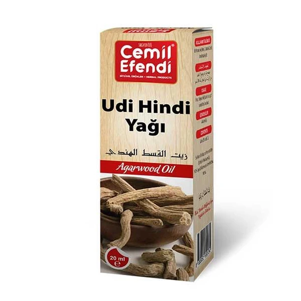 Cemil Efendi Udi Hindi Yağı 20 ml
