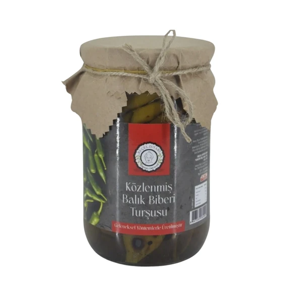 Reçel Diyarı Közlenmiş Balık Biberi Turşusu 660 gr