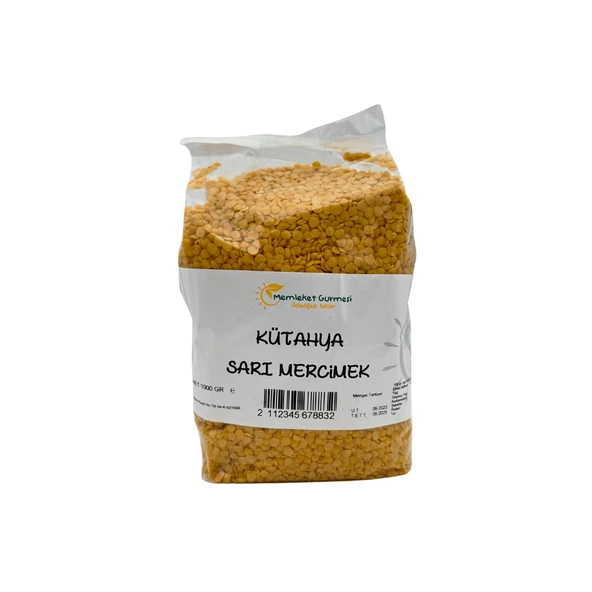 Kütahya Sarı Mercimek 1000 g - 1