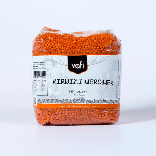 Mardin Kırmızı Mercimek 1000 g