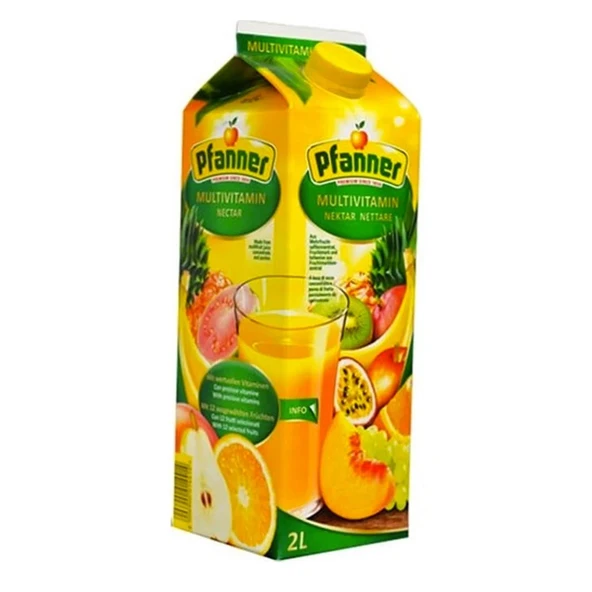 Pfanner Multıvıtamın Şeker Katkısız 2lt