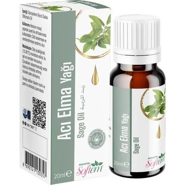Softem Adaçayı(Acı Elma) Yağı 20 ml - 1