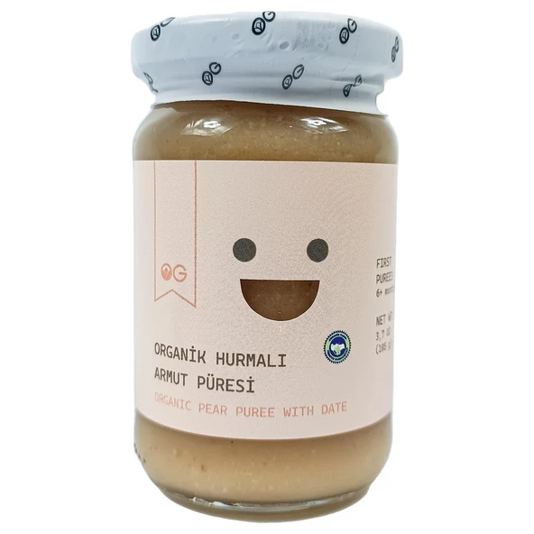 Og Organik Hurmalı Armut Püresi 105 gr