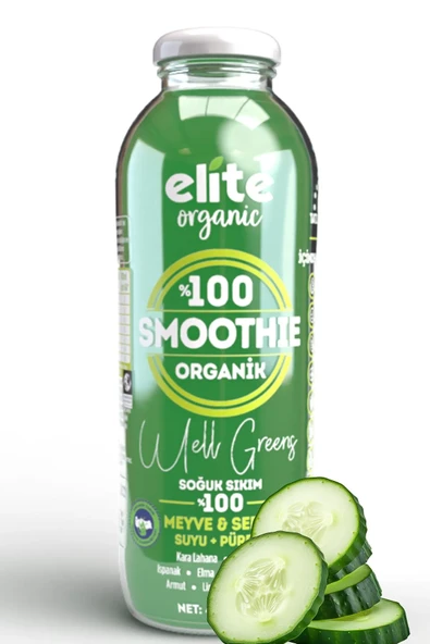 Elite Organic Smoothie Well Greens 414 ml - 1