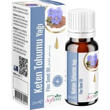 Softem Keten Tohumu Yağı 20 ml