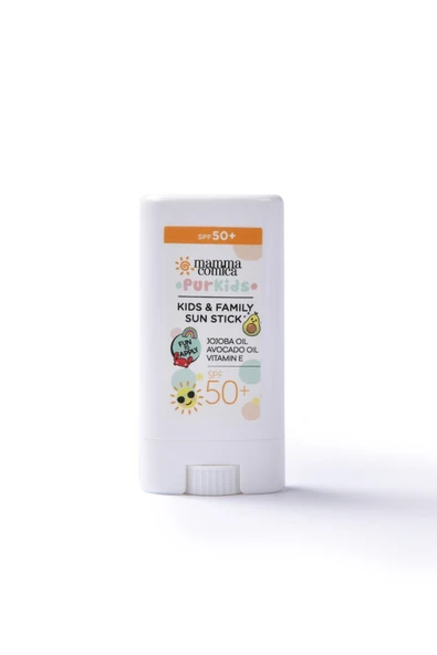 PurKids Yüksek Korumalı Bebek Çocuk Güneş Koruyucu Stick Yeni Nesil Organik Filtre UVA UVB SPF50+ PA+++ 14gr ürün görseli 1