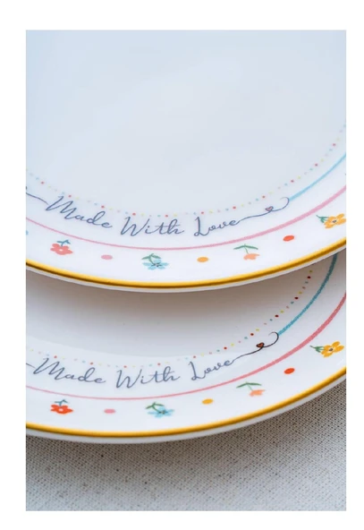 Acar HCA-7728 Livaldi 6lı Pasta Tabağı 19 cm - 2