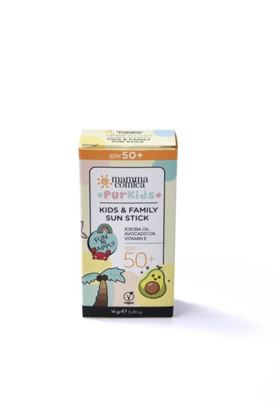PurKids Yüksek Korumalı Bebek Çocuk Güneş Koruyucu Stick Yeni Nesil Organik Filtre UVA UVB SPF50+ PA+++ 14gr - Resim 3