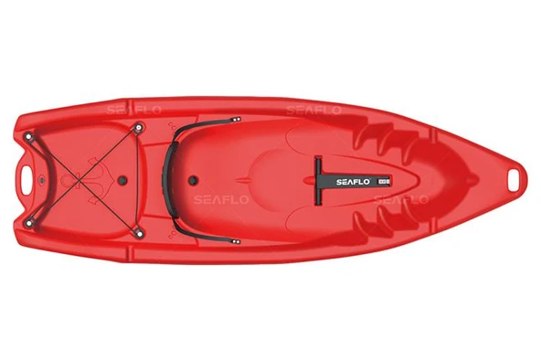 Seaflo SF-2002 Tek Kişilik Yetişkin Kano Kırmızı - Resim 2