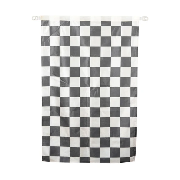 Cankurtaran Bayrağı (Siyah&Beyaz Küçük Damalı 75x100) ürün görseli