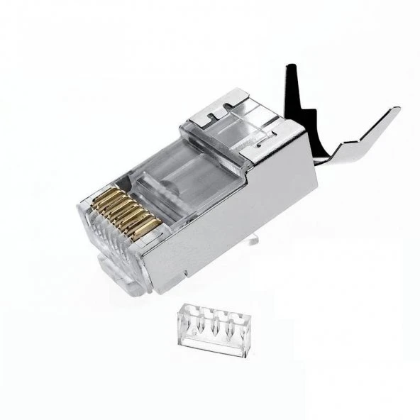 Q-PORT Q-J710M CAT 7 KONNEKTÖR + AYRAÇ 10LU PAKET