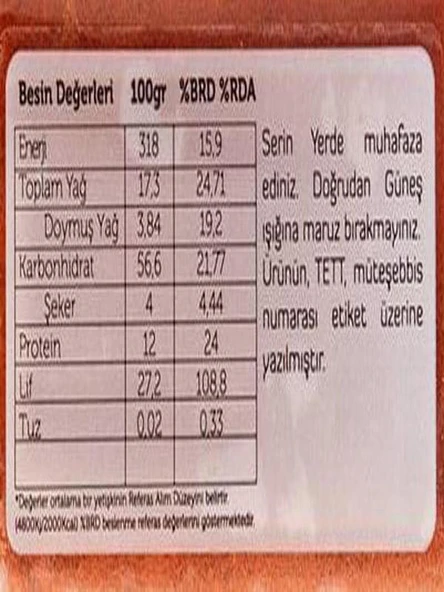 Nazilli Yakan Acı Toz Biber Doğal Üretim Katkısız 250 gr - 6