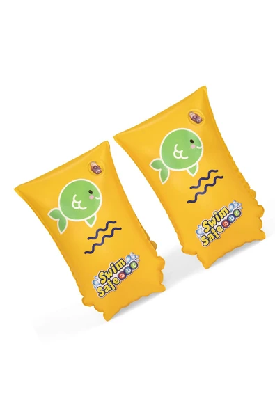 Swim Safe ABC™ WonderSplash™ Şişme Kolluk: Yüzme Öğrenirken Konfor ve Eğlenceyi Bir Arada Yaşa! - 2