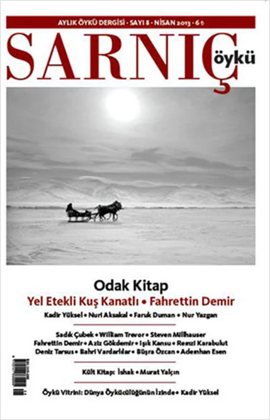 Sarnıç Öykü Dergisi Sayı: 8   Nisan 2013