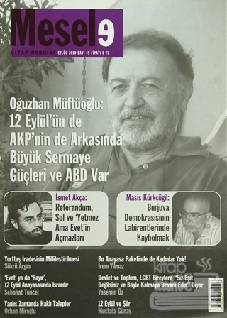 Mesele Kitap Dergisi 45 Eylül 2010