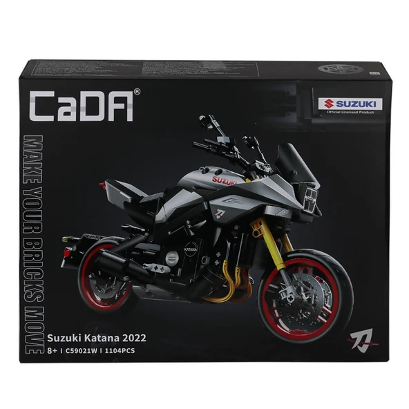 C59021W CADA Suzuki Katana 2022 Blok Seti 1104 Parça -Vagon life - 5