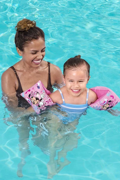 Disney Junior® Minnie Mouse 15x25cm. Yüzme Kollukları: Kolay Şişir, Pratik Taşı, Güvenle Yüz! - 3