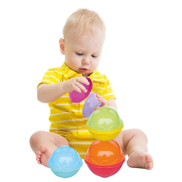Toplu Mini Kule Bebek Aktivite Oyun Seti - 4