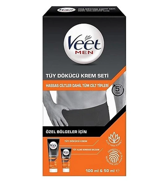 Veet Tüy Dökücü Krem Seti Krem 100ml + Tüy Alım Sonrası Balsam 50ml