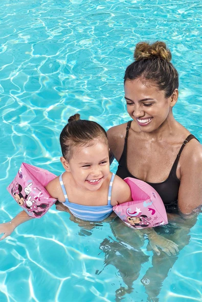 Disney Junior® Minnie Mouse 15x25cm. Yüzme Kollukları: Kolay Şişir, Pratik Taşı, Güvenle Yüz! - 5