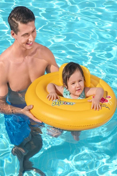 Swim Safe ABC™ WonderSplash™ Üçlü Simit Bebek Bot Binici 69 cm: Bebeğinizin Suyla İlk Güvenli Tanışması! - 4