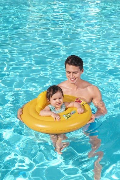 Swim Safe ABC™ WonderSplash™ Üçlü Simit Bebek Bot Binici 69 cm: Bebeğinizin Suyla İlk Güvenli Tanışması! - 5