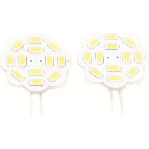 Easterner 12 Led'Li G4 Ampül Yan Gün Işığı 12-24 V - Resim 2