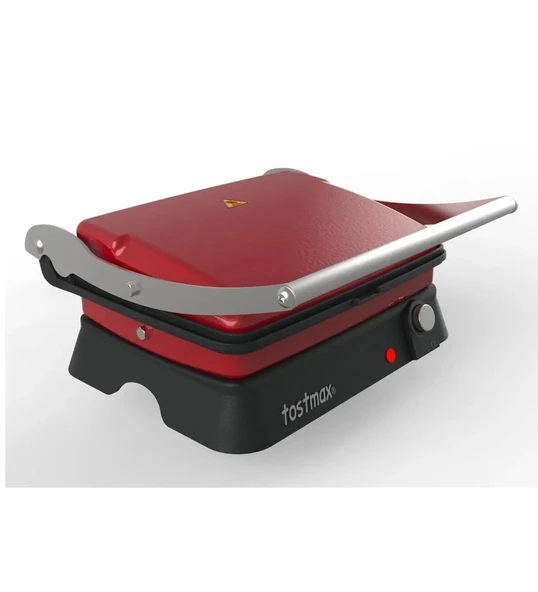 Tostmax Döküm Izgara Tost Makinesi (Kırmızı)