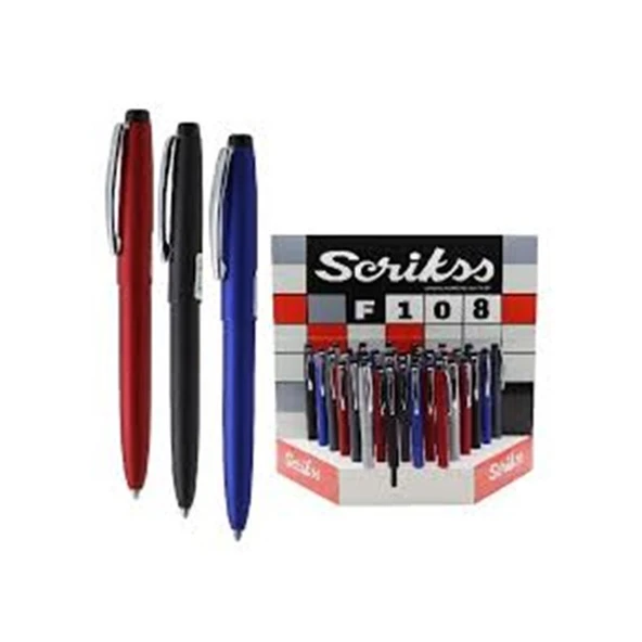 Scrikss Tükenmez Kalem F108 ( 36 adet) ürün görseli 1