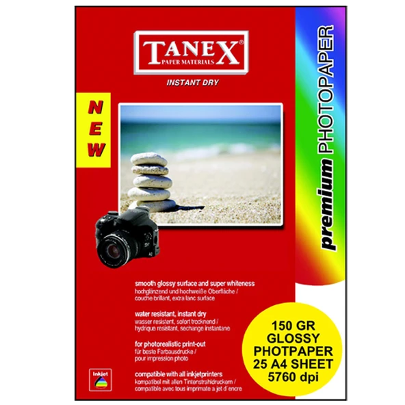 Tanex Fotoğraf Kağıdı 25 Lİ A4 150 GR-25-LI-PKT - 2