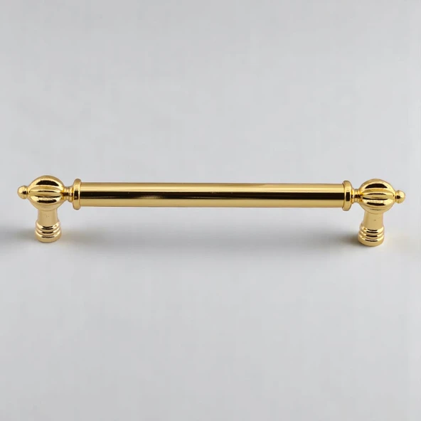 Defne Metal Gold Altın Kulp 160 mm Mobilya Çekmece Mutfak Dolabı Dolap Kapak Kulpları Kulb Kulpu - 7