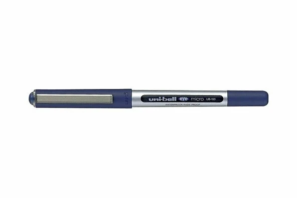 Uni-Ball Roller Kalem Eye Micro Bilye Uç 0.5 MM Mavi 12'Li Paket | UB-150 - 3