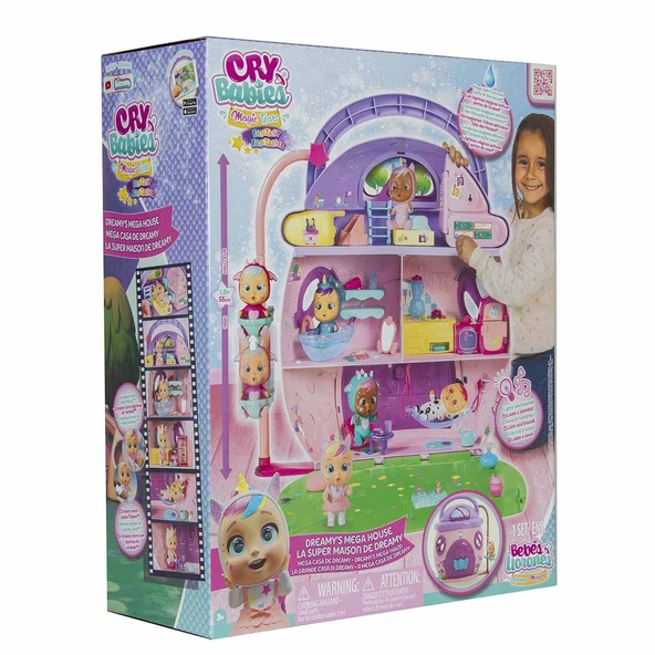 Cry Babies Magic Tears Dreamy Mega House CYB29000 - 2