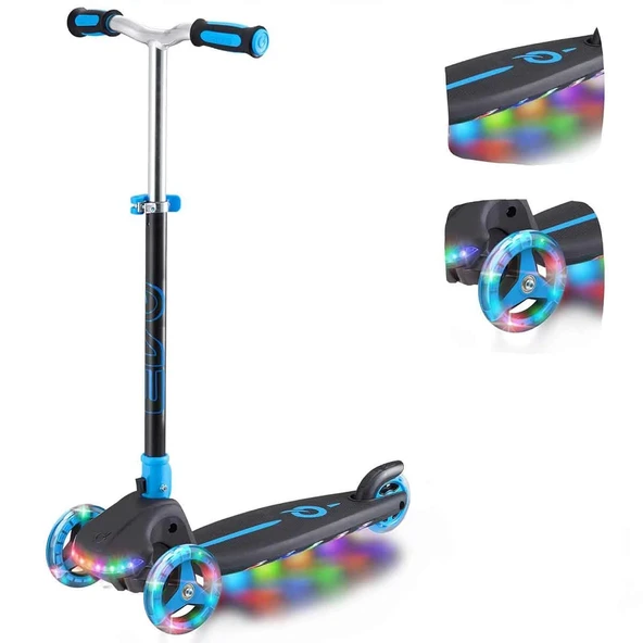 Evo 3 Tekerlekli Rainbow Blast Işıklı Scooter - 2