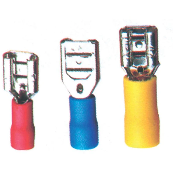 Soket-Çift Kıvrımlı Kırmızı  0,5-1,5Mm(65 Adet)