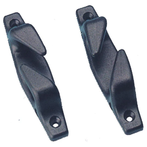 KURTAĞIZI, PLASTİK, SİYAH, 120X14MM (ÇİFT)